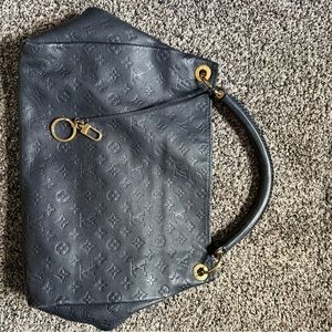 louis vuitton blue y2k bag